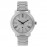 SILVER DIAL SILVER STAINLESS STEEL STRAP WATCH