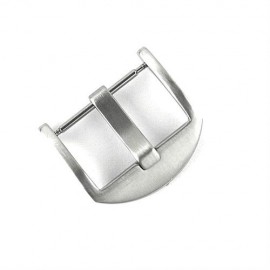 OEM buckle 18 mm Titaniium satin