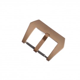 PRE-V buckle Bronze satined 22 mm without logo