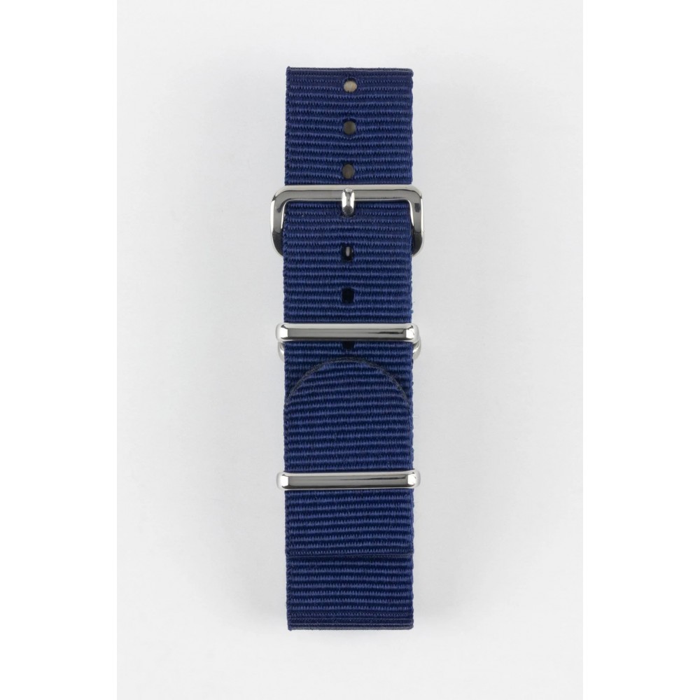 Rubber strap black for Ocean 2, size L, white stitching