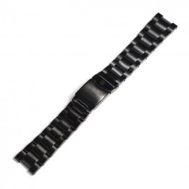 Stainless steel bracelet black DLC for Aviation